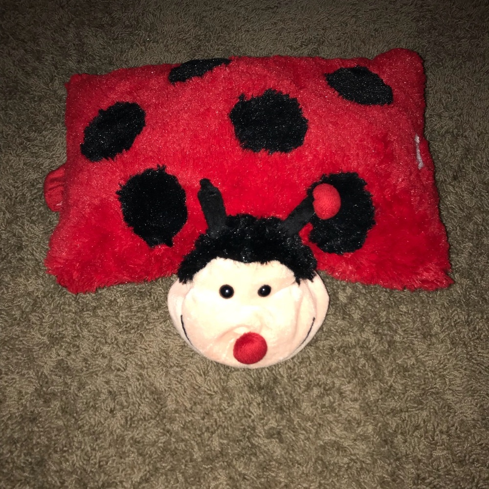 Ladybug pillow pet